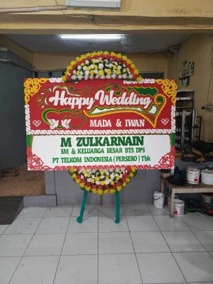 Papan Bunga di Jambesari Poncokusumo